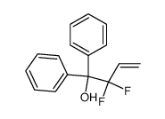 2,2-difluoro-1,1-diphenyl-3-buten-1-ol Structure