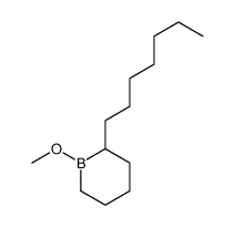 2-heptyl-1-methoxyborinane Structure