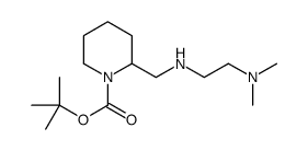 1-BOC-2-[(2-DIMETHYLAMINO-ETHYLAMINO)-METHYL]-PIPERIDINE structure