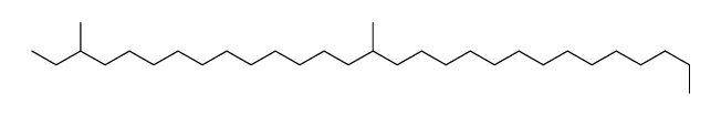 3,15-dimethylnonacosane Structure