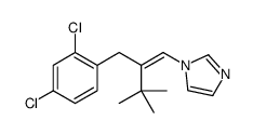 1-[2-[(2,4-dichlorophenyl)methyl]-3,3-dimethylbut-1-enyl]imidazole Structure