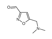 5-((DIMETHYLAMINO)METHYL)ISOXAZOLE-3-CARBALDEHYDE structure