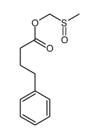 methylsulfinylmethyl 4-phenylbutanoate Structure