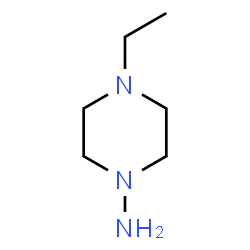 1-Piperazinamine,N-ethyl-(9CI) structure