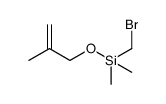 Silane, (bromomethyl)dimethyl[(2-methyl-2-propen-1-yl)oxy]结构式