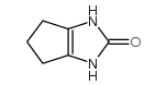 3,4,5,6-tetrahydro-1H-cyclopenta[d]imidazol-2-one结构式