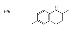 2,6-dimethyl-1,2,3,4-tetrahydroquinoline,hydrobromide Structure