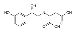 N-(2-Succinyl) Phenylephrine structure