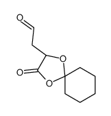 2-[(2S)-3-oxo-1,4-dioxaspiro[4.5]decan-2-yl]acetaldehyde Structure