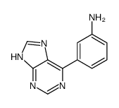 3-(7H-purin-6-yl)aniline Structure