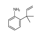 2-(2-methylbut-3-en-2-yl)aniline Structure