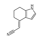 4-(cyanomethylidene)-4,5,6,7-tetrahydroindole Structure
