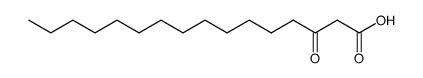 3-oxo-hexadecanoic acid Structure
