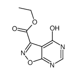 4-氧代-4,5-二氢异噁唑并[5,4-d]嘧啶-3-羧酸乙酯结构式