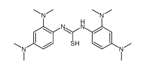 1,3-[bis[2,4-bis(dimethylamino)phenyl]thiourea Structure
