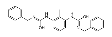 N,N''-(methyl-m-phenylene)bis[N'-benzylurea] Structure