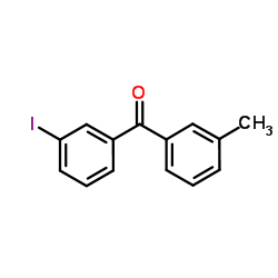 (3-Iodophenyl)(3-methylphenyl)methanone structure