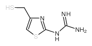 2-GIANIDINOTHIAZOLE-4-METHYLTHIOL Structure