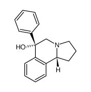 1,2,3,5,6,10b-hexahydro-6-phenylpyrrolo(2,1-a)isoquinolin-6-ol Structure