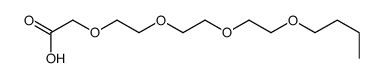 2-[2-[2-(2-butoxyethoxy)ethoxy]ethoxy]acetic acid Structure