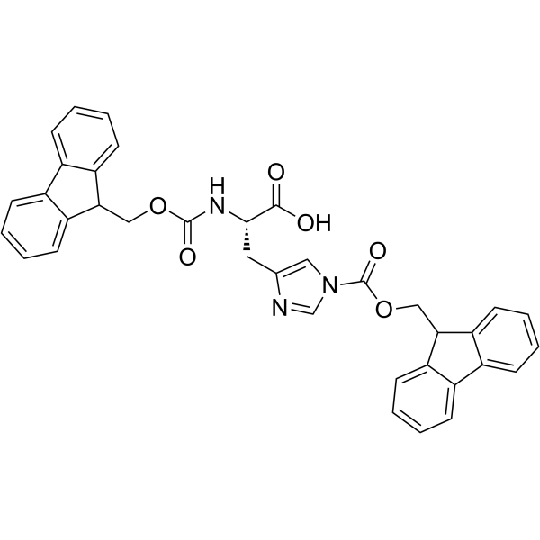 N,1-二-Fmoc-L-组氨酸图片