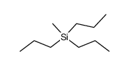 methyltri-n-propoxysilane Structure