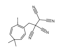 3-(2,5,5-Trimethyl-1,3,6-heptatrienyl)-1,1,2,2-propantetracarbonitril Structure
