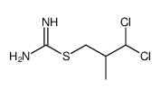 1,1-Dichlor-2-methyl-3-guanylmercapto-propan Structure