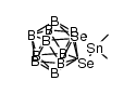 2,2-dimethyl-4,5-[1,2-dicarba-closo-dodecaborano(12)]-1,3-diselena-2-stannacyclopentane Structure