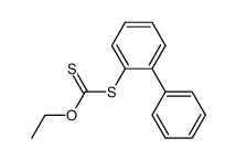 S-2-phenylphenyl-O-ethyl carbonodithioate结构式