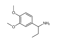 1-(3,4-dimethoxyphenyl)propan-1-amine Structure