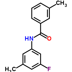 N-(3-Fluoro-5-methylphenyl)-3-methylbenzamide Structure