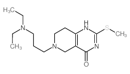 Pyrido[4,3-d]pyrimidin-4(3H)-one,6-[3-(diethylamino)propyl]-5,6,7,8-tetrahydro-2-(methylthio)- picture