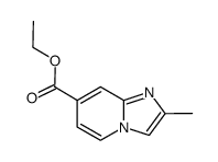ethyl 2-methylimidazo[1,2-a]pyridine-7-carboxylate结构式
