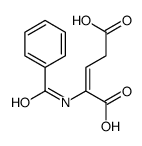 2-benzamidopent-2-enedioic acid结构式