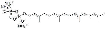 geranylgeranyl diphosphate, trisammonium salt structure