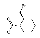 2-(bromomethyl)cyclohexanecarboxylic acid Structure