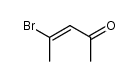 4-bromo-pent-3-en-2-one Structure