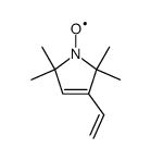 1-Oxyl-2,2,5,5,-tetramethyl-3-vinyl-△3-pyrroline Structure