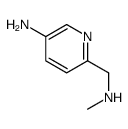 6-(methylaminomethyl)pyridin-3-amine Structure