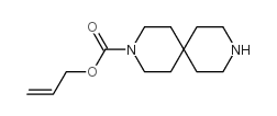 3,9-二氮杂螺[5.5]十一烷-3-羧酸-2-丙烯-1-酯结构式