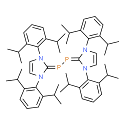 1,2-Bis[1,3-bis(2,6-di-i-propylphenyl)iMidazol-2-ylidene]diphosphine, Min. 95% Structure