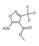 4-Isoxazolecarboxylicacid,5-amino-3-(trifluoromethyl)-,methylester(9CI)结构式