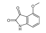 4-甲氧基-吲哚啉-2,3-二酮结构式