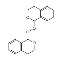 bis(1-isochromanyl)peroxide Structure