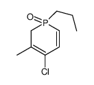 4-chloro-3-methyl-1-propyl-2H-1λ5-phosphinine 1-oxide Structure