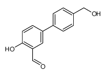 2-hydroxy-5-[4-(hydroxymethyl)phenyl]benzaldehyde结构式