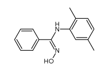 N-(2,5-dimethyl-phenyl)-benzamide oxime Structure