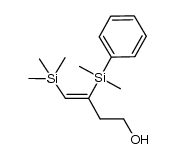 (Z)-3-dimethylphenylsilyl-4-trimethylsilyl-3-buten-1-ol Structure