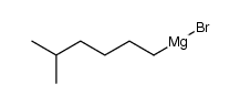 5-methylhexyl-magnesium bromide结构式